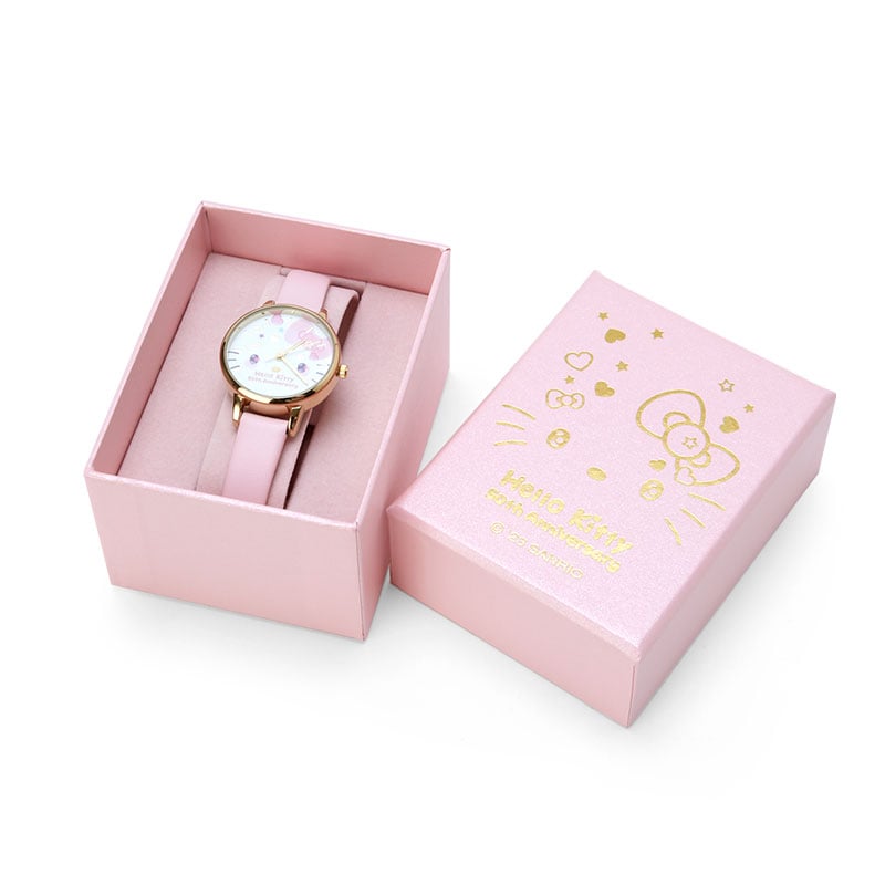 Hello Kitty Wrist Watch (50th Anniv. The Future In Our Eyes) Clearance Pre Order