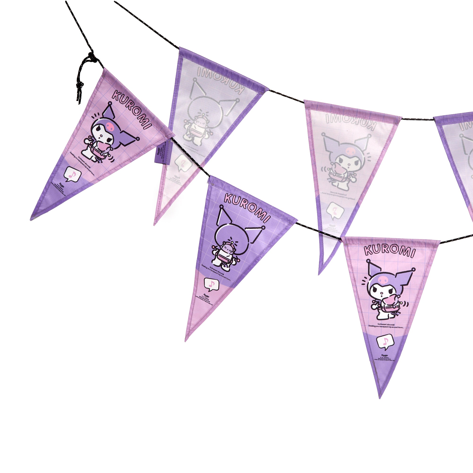 Kuromi Decorative Flag Set (Camping Series) Low Cost Online