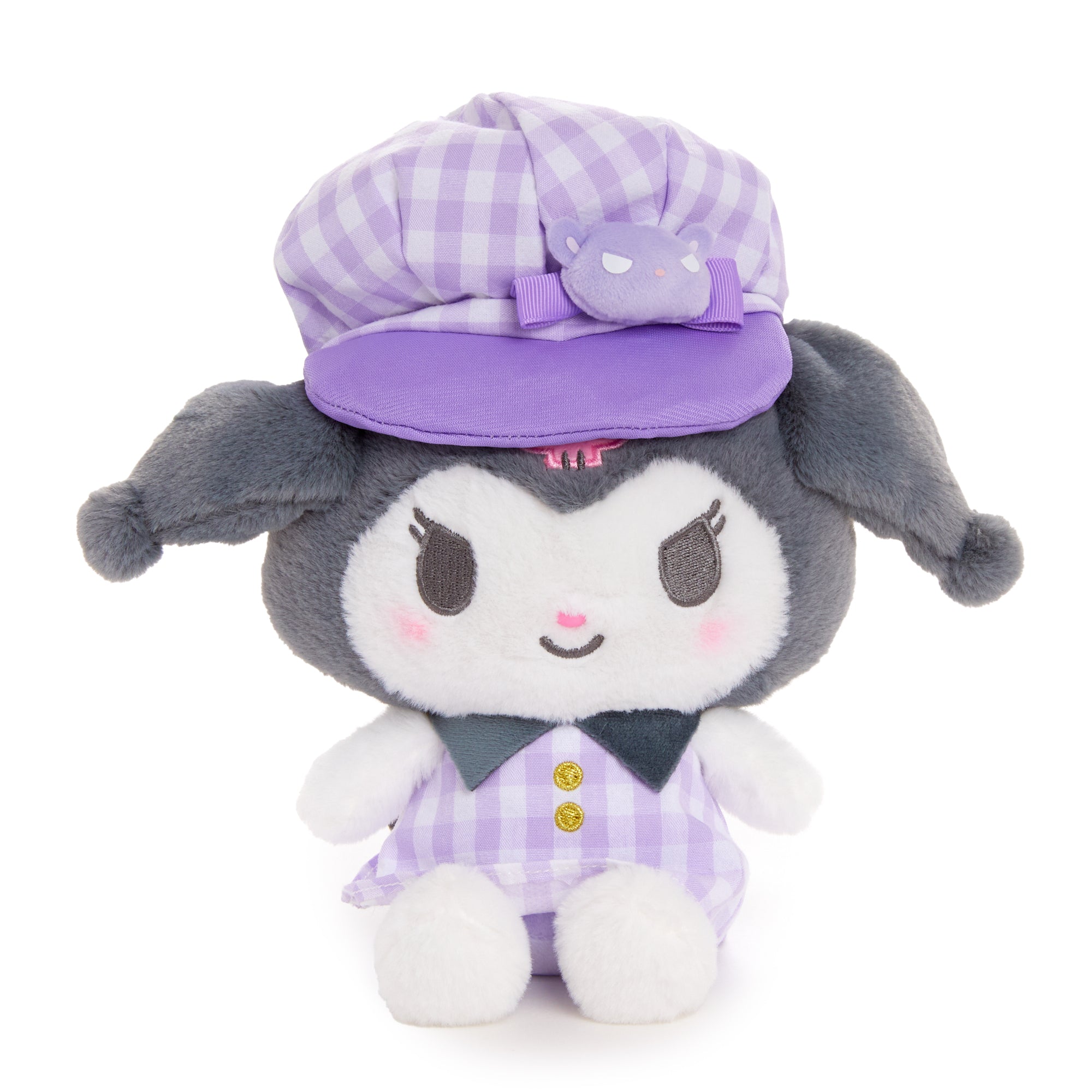 Kuromi 8 Plush (Gingham Cap Series) Sale Wiki