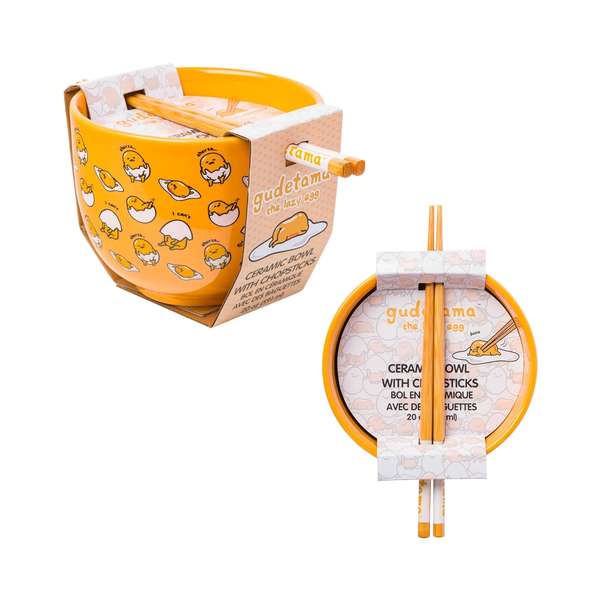 Gudetama Ceramic Ramen Bowl and Chopstick Set (Lazy Egg) Really Cheap Shoes Online