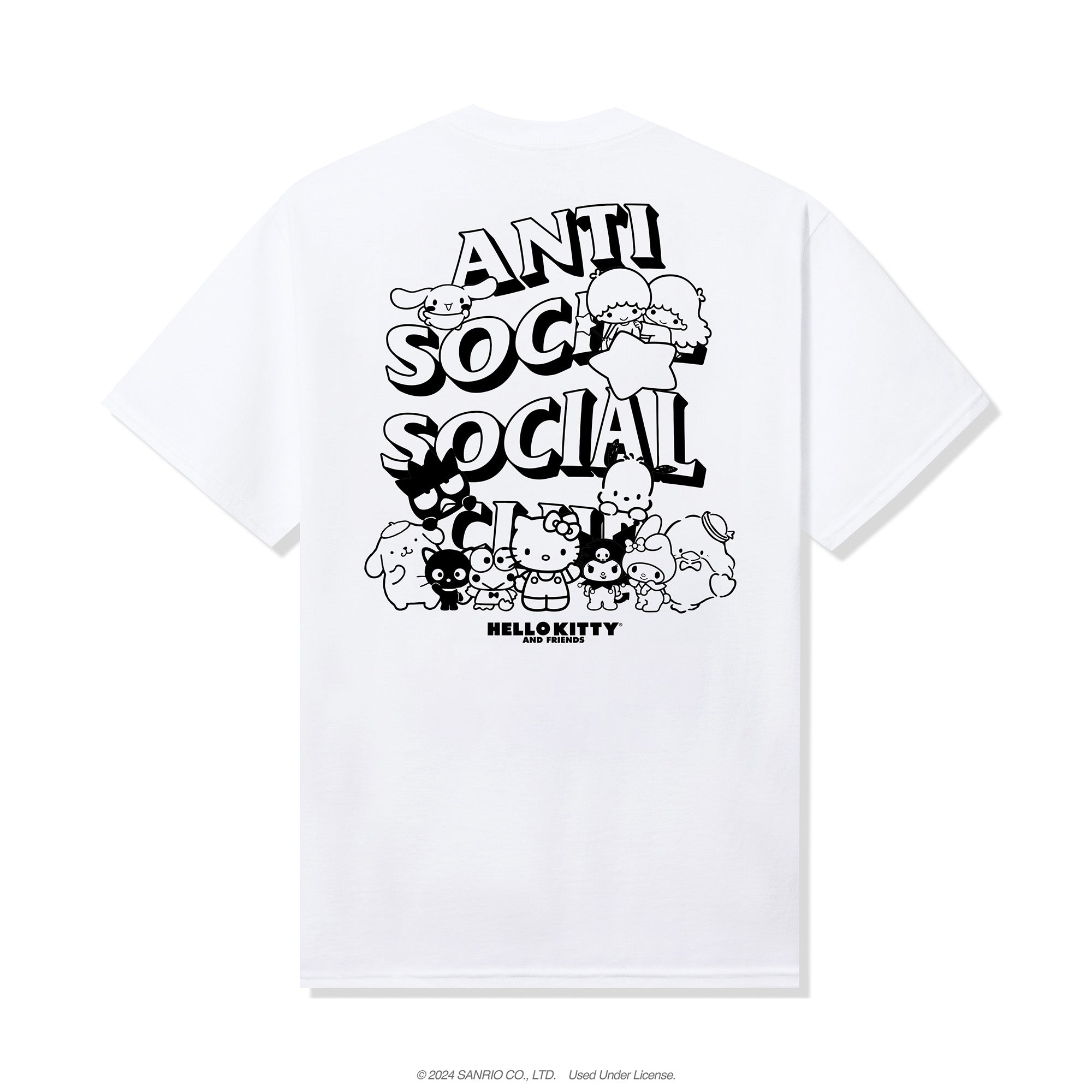 ASSC x Hello Kitty and Friends Weird Tee (White) Cheap Sale Visit New