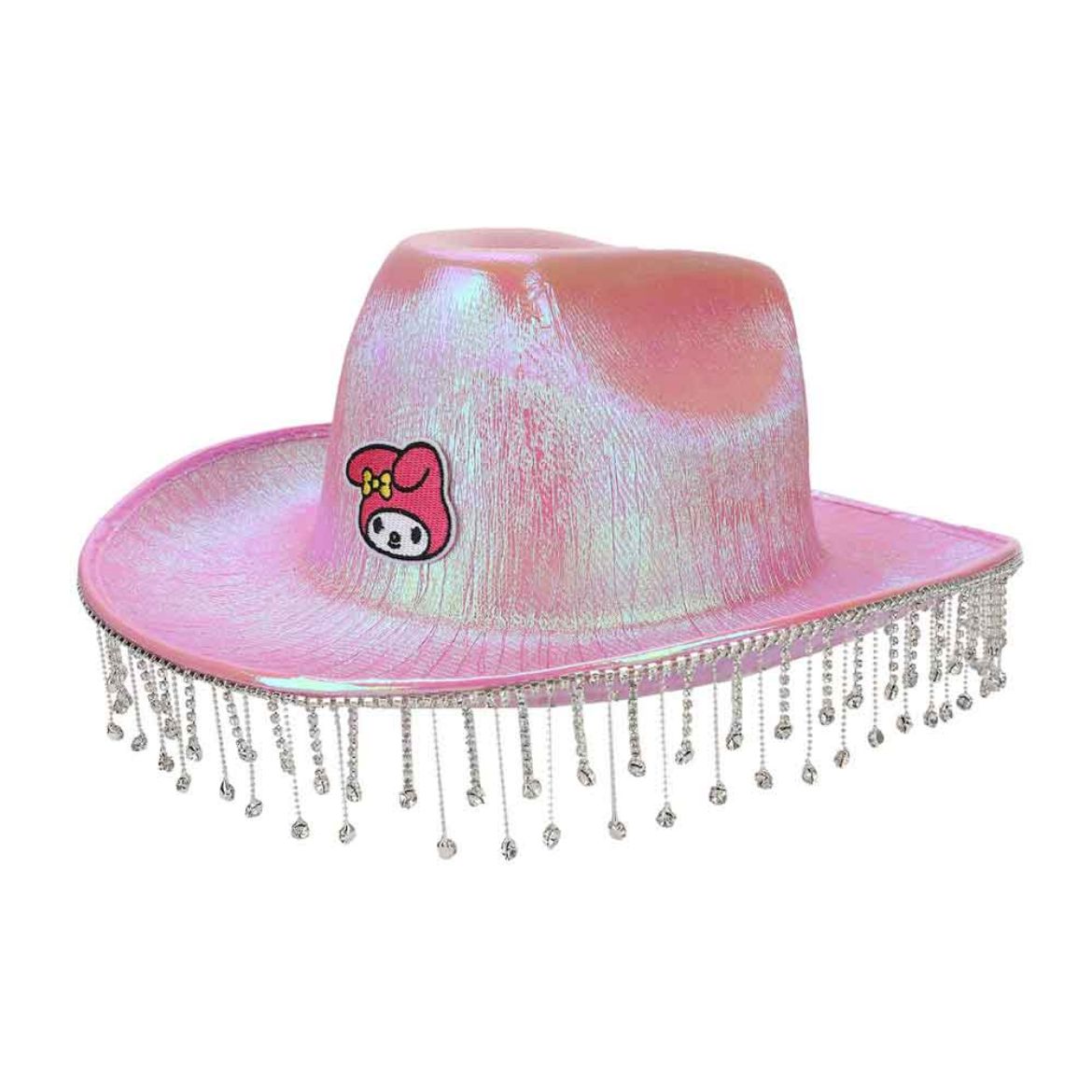My Melody Pink Embellished Cowboy Hat Low Cost Online