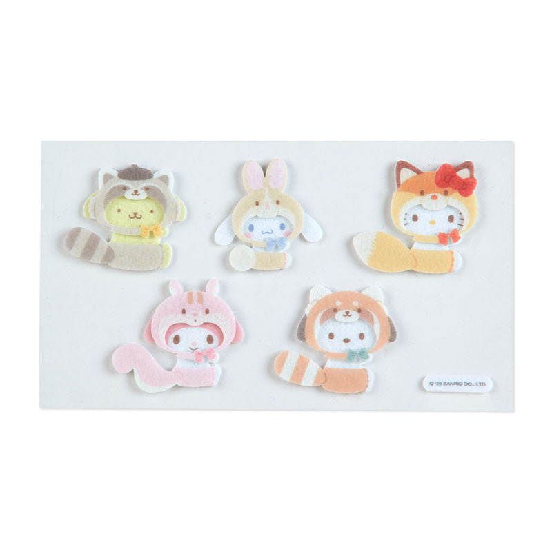 Sanrio Characters 5-pc Felt Sticker Set (Forest Friends Series) Cheapest For Sale