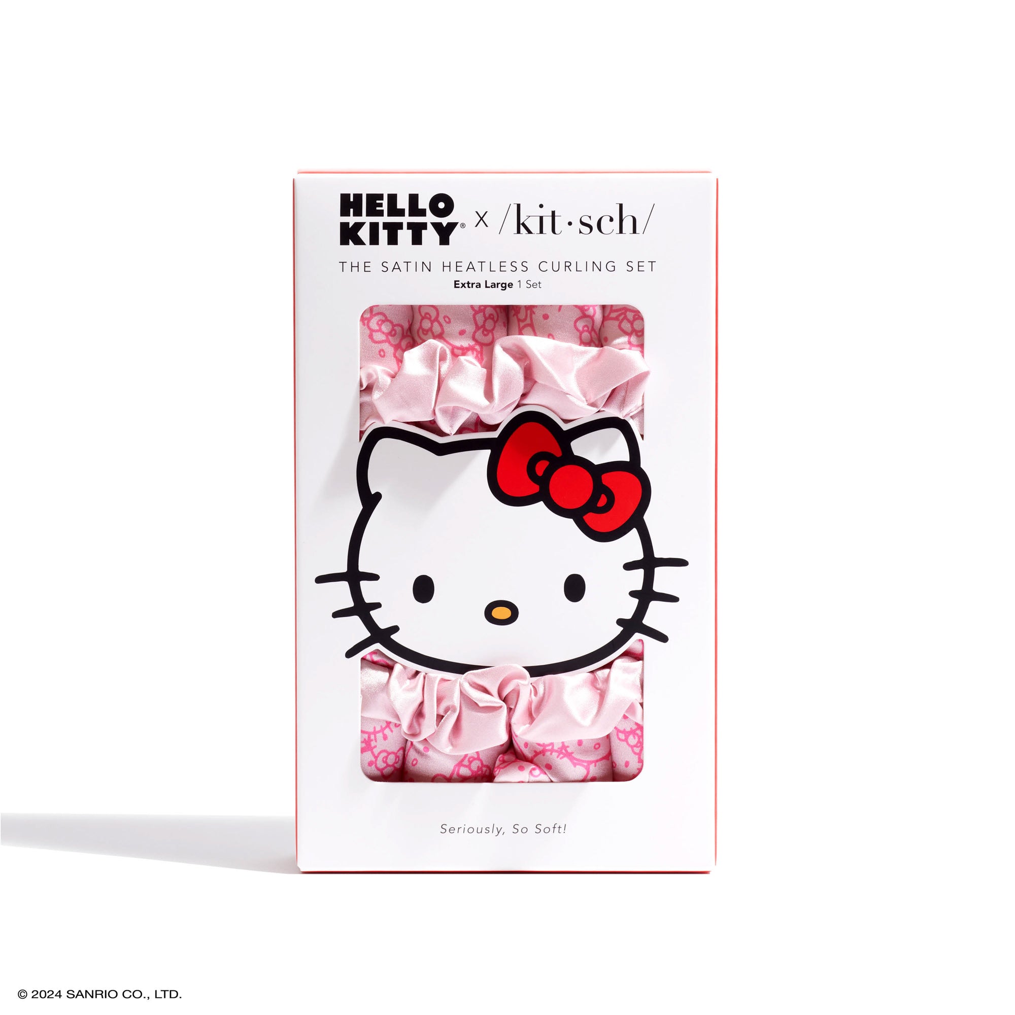 Hello Kitty x Kitsch XL Heatless Curling Set Buy Sale Online