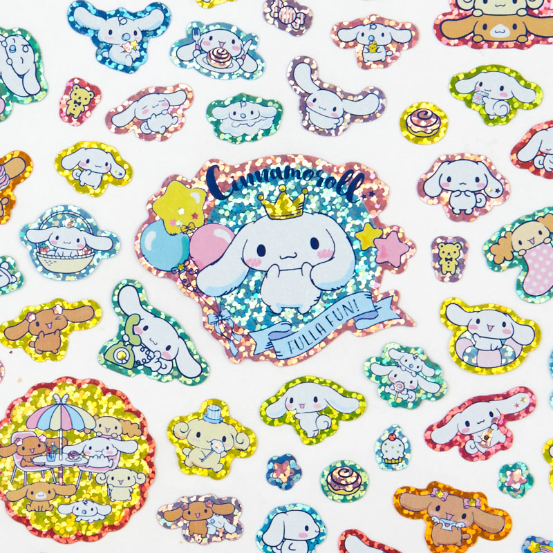 Cinnamoroll 100-Piece Glitter Sticker Sheet Discount Hot Sale