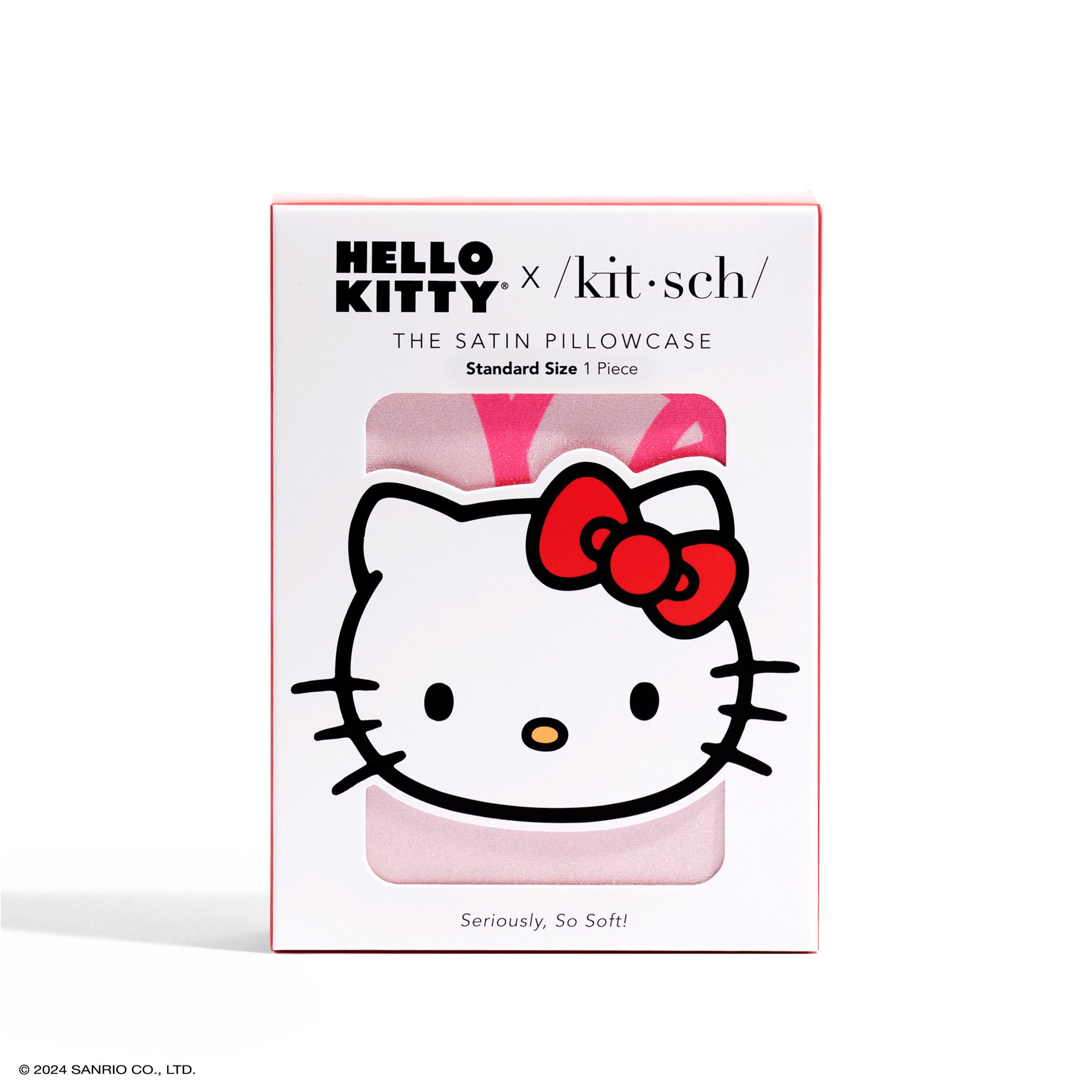 Hello Kitty x Kitsch Faces Pillowcase (Pink) Affordable Online
