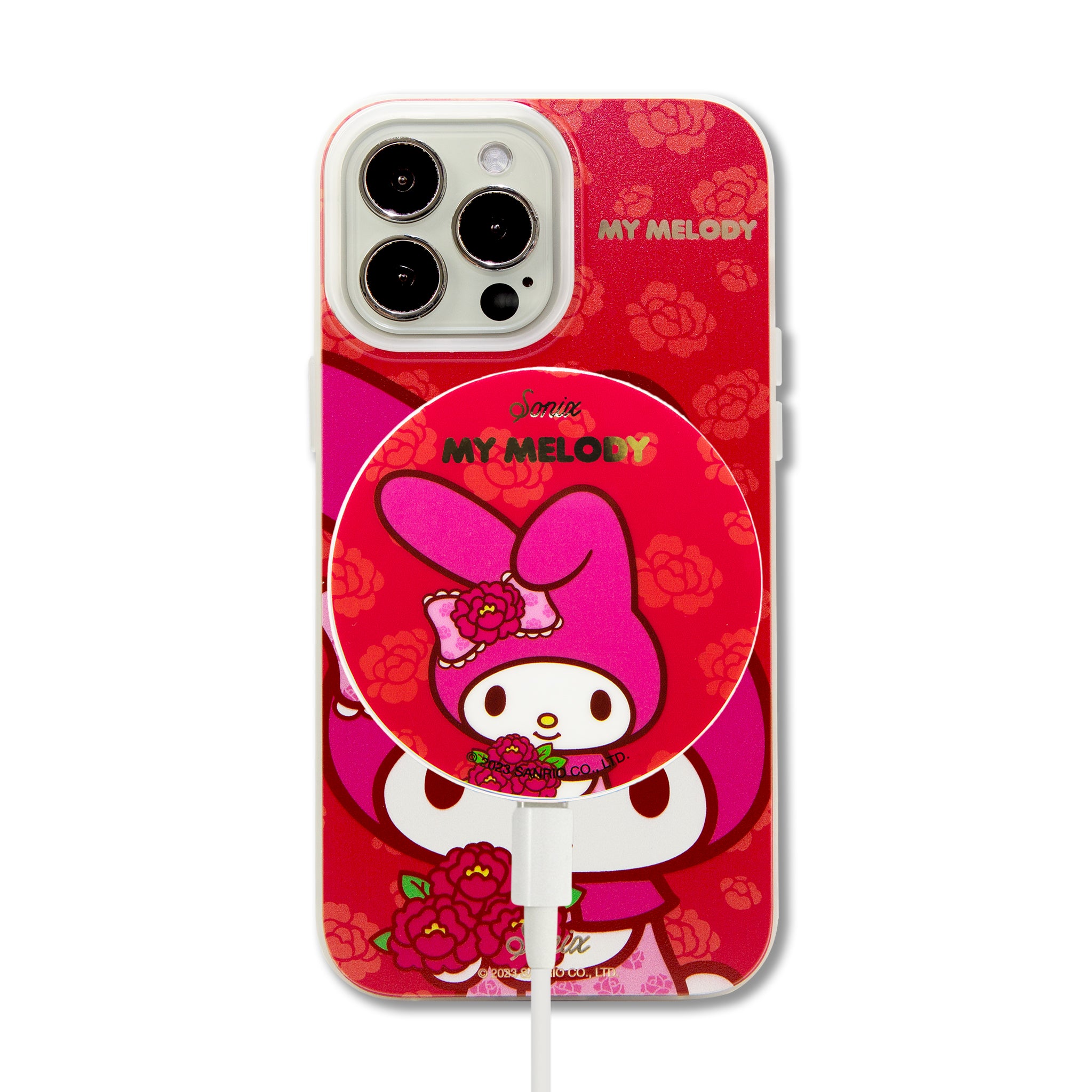 My Melody x Sonix Pretty Peony Maglink Charger Real Online
