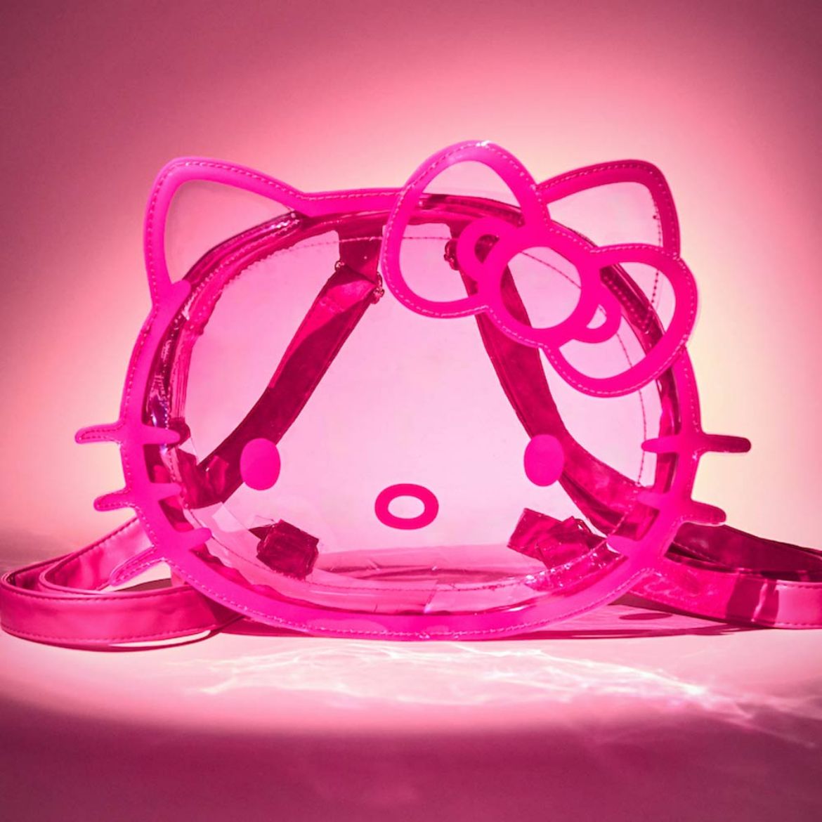 Hello Kitty Pink Clear Mini Backpack Official Online