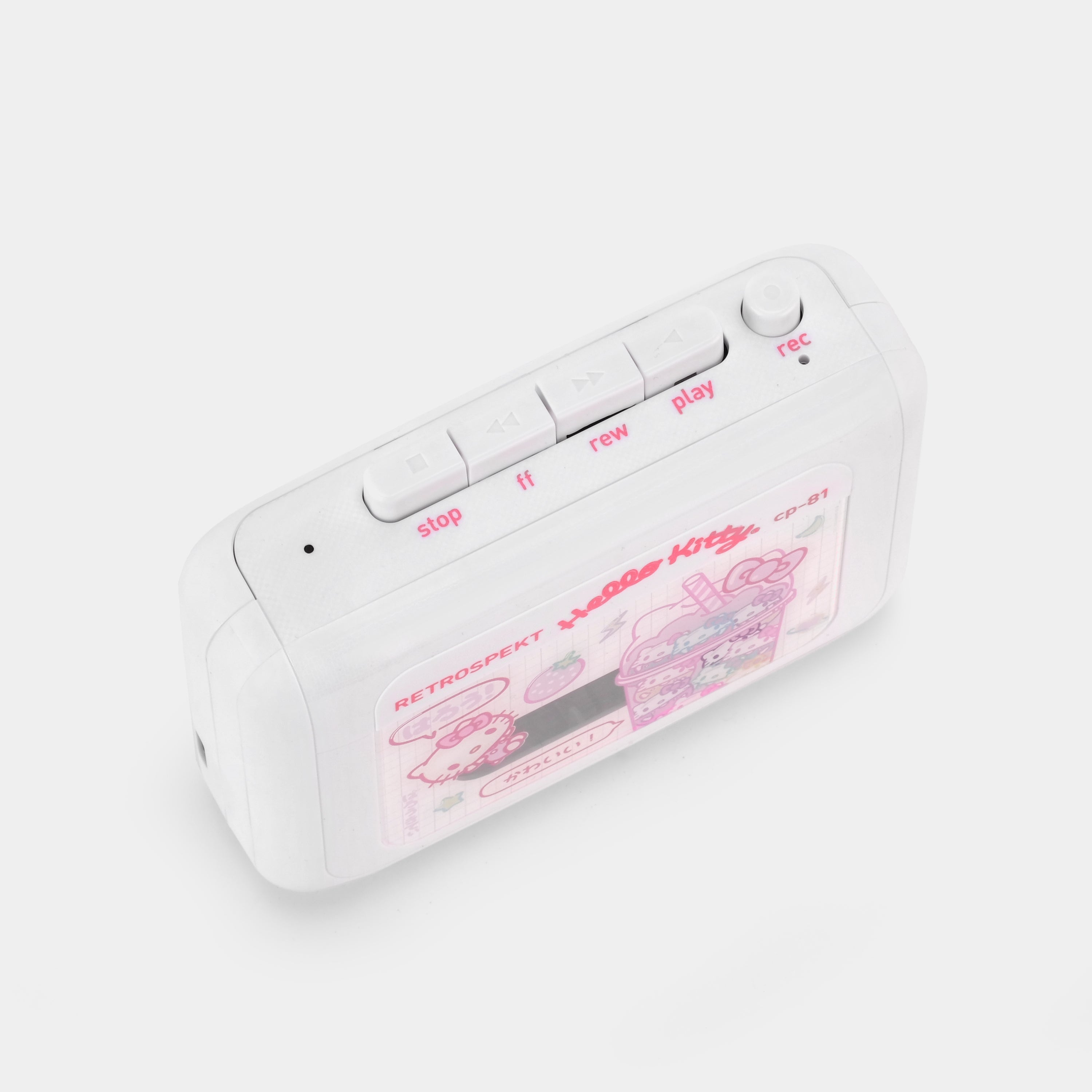 Hello Kitty Strawberry Milk CP-81 Portable Cassette Player In China Cheap Pice