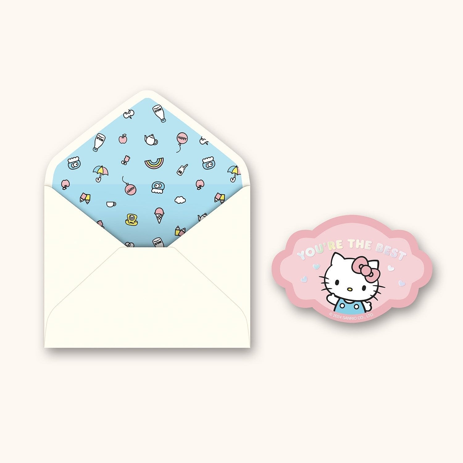 Hello Kitty x Studio Oh! Thank You Deluxe Greeting Card Cheap With Mastercard