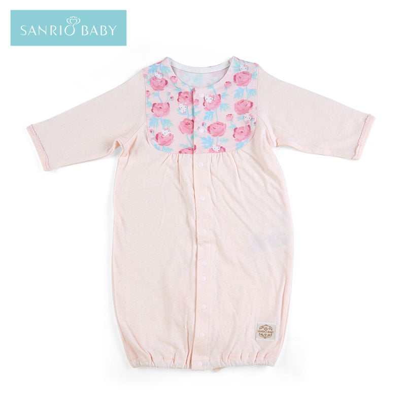 Sanrio Baby Organic Cotton Hello Kitty Convertible Gown Cheap Sale Low Cost