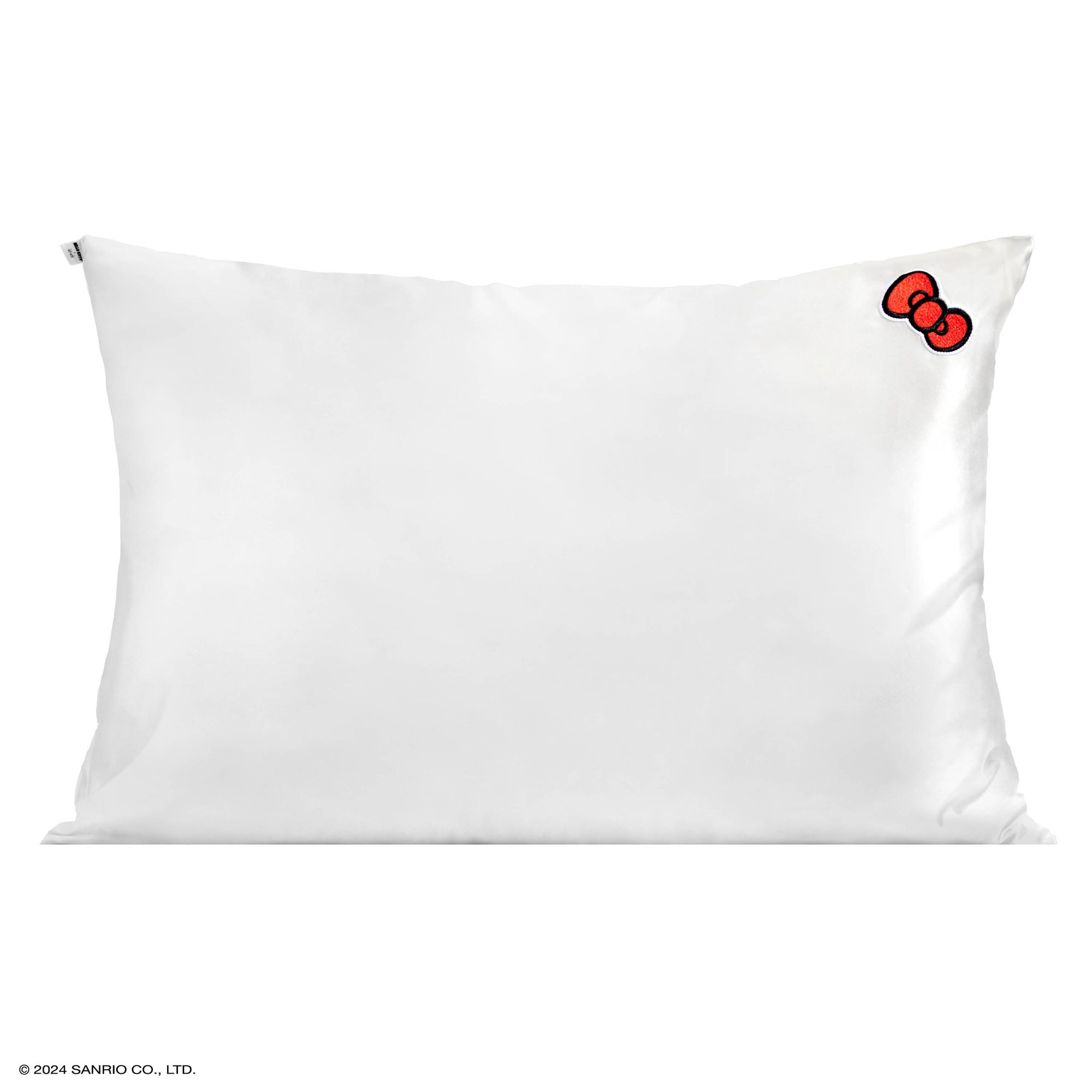 Hello Kitty x Kitsch Bow Pillowcase (Solid Ivory) Free Shipping Cheap Real