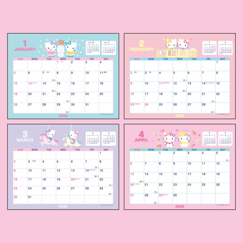 Hello Kitty 2025 Desk Calendar Cheap Visit
