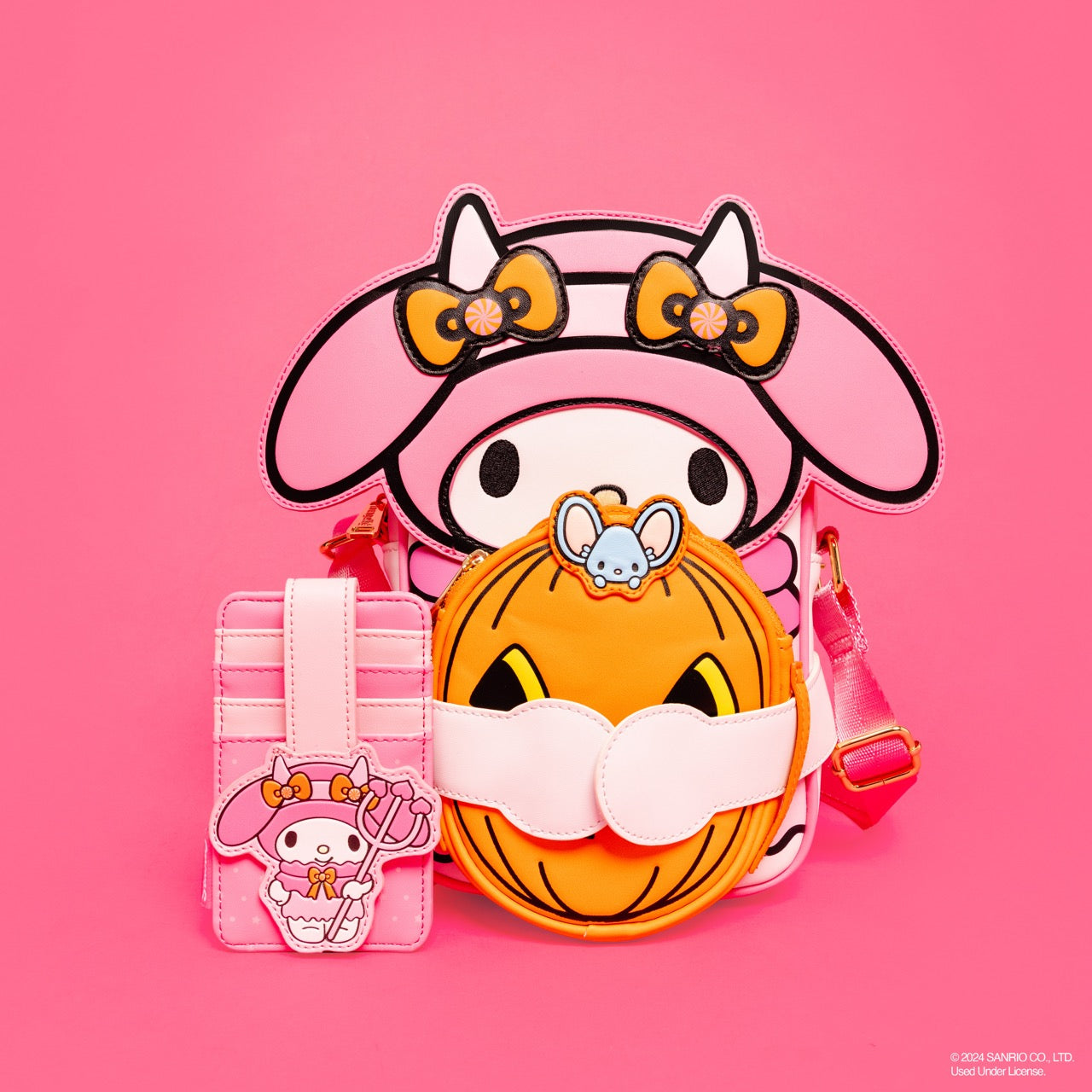 My Melody x Loungefly Pumpkin Crossbuddies Bag Sale Best Pices