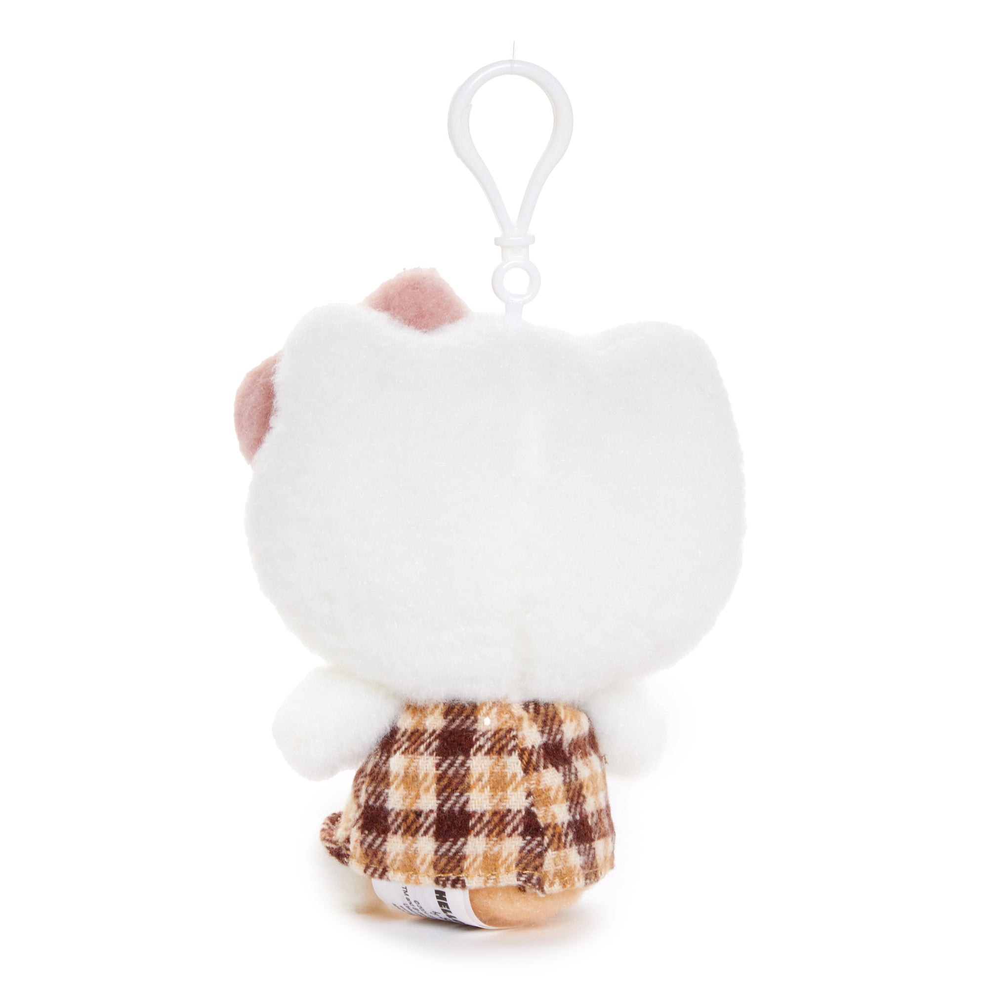 Hello Kitty Mascot Clip (Mocha Check Series) Wiki For Sale