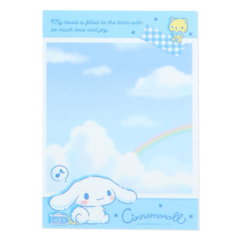 Cinnamoroll Memo Pad & Sticker Set Hot Sale Online