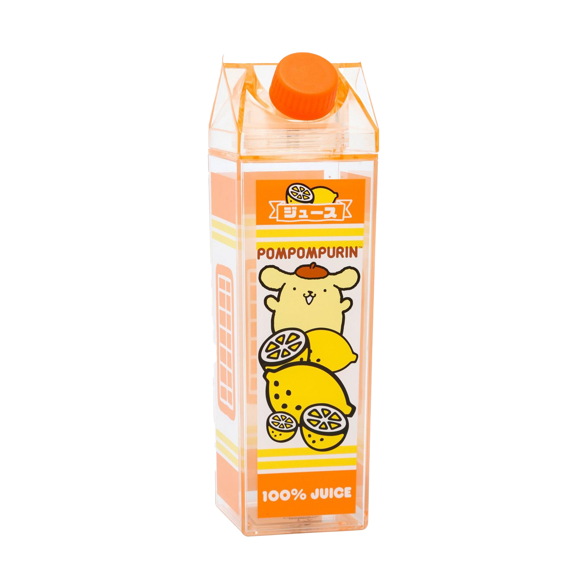 Pompompurin Milk Carton Water Bottle (Lemon) Free Shipping Inexpensive