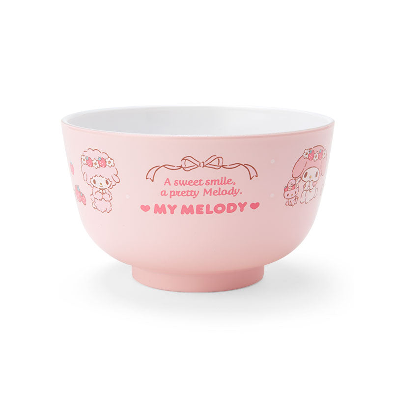 My Melody Plastic Soup Bowl View