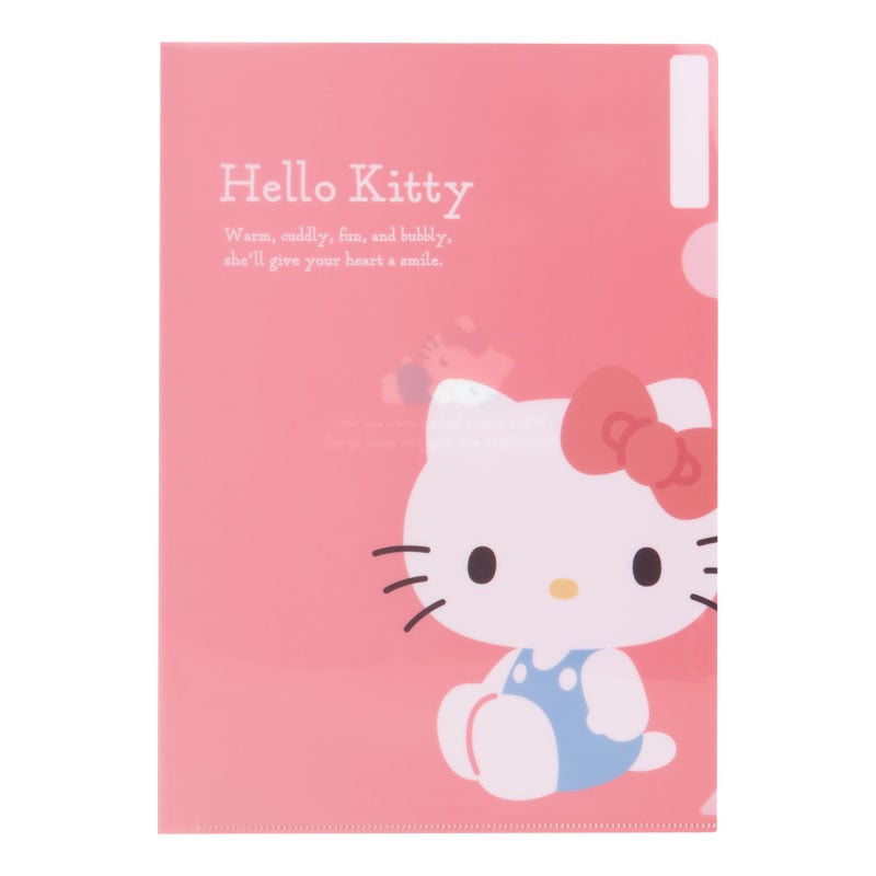 Hello Kitty Expressions 3-pc Clear File Folder Set Cheap Pice Free Shipping