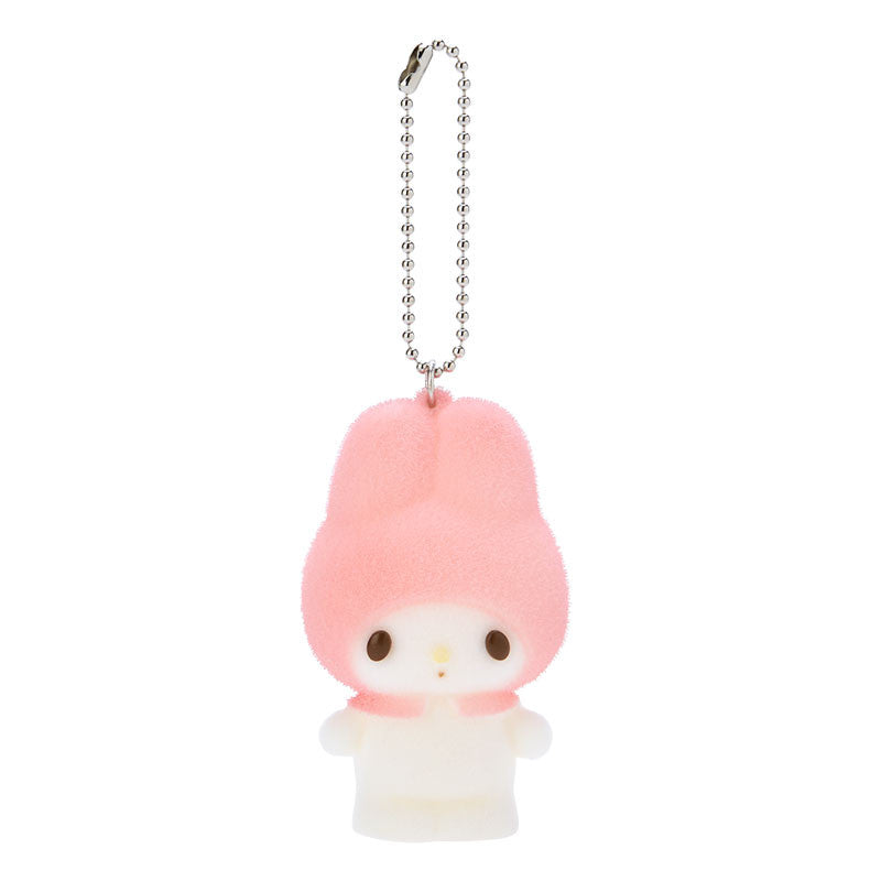 My Melody Flocked Keychain Mascot Outlet Locations Sale Online