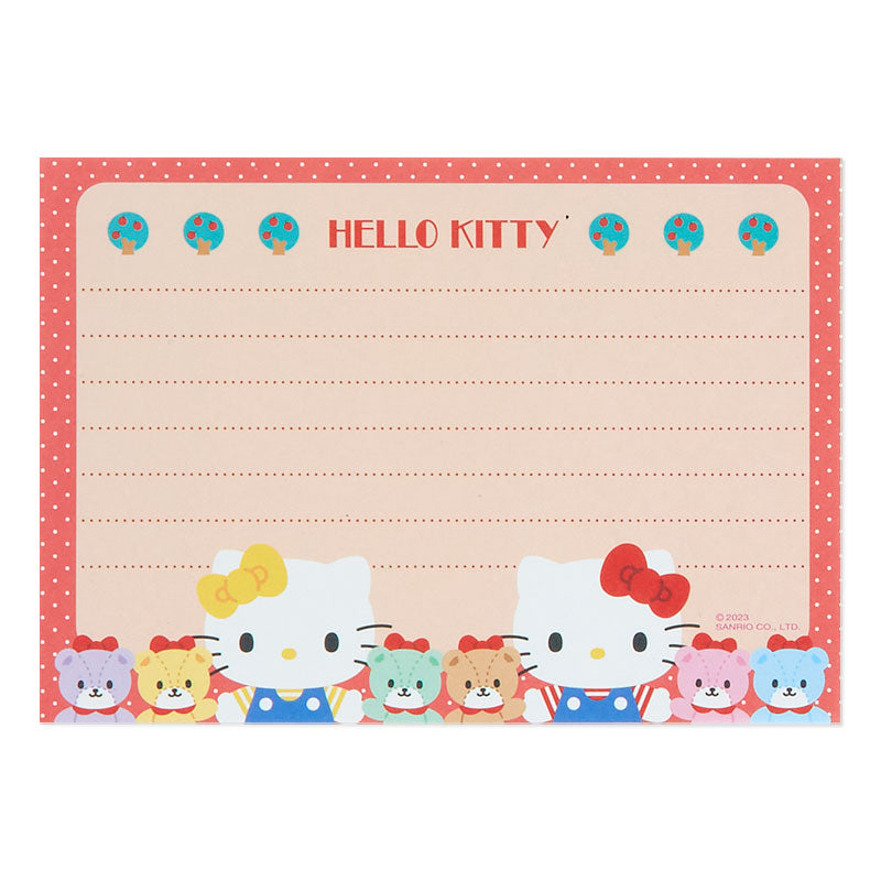 Hello Kitty Memo Pad & Sticker Set Cheap Sale Marketable