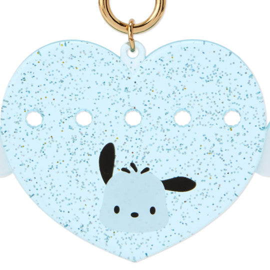 Pochacco Customizable Heart Keychain (My Pachirun Series) Clearance 2025 New