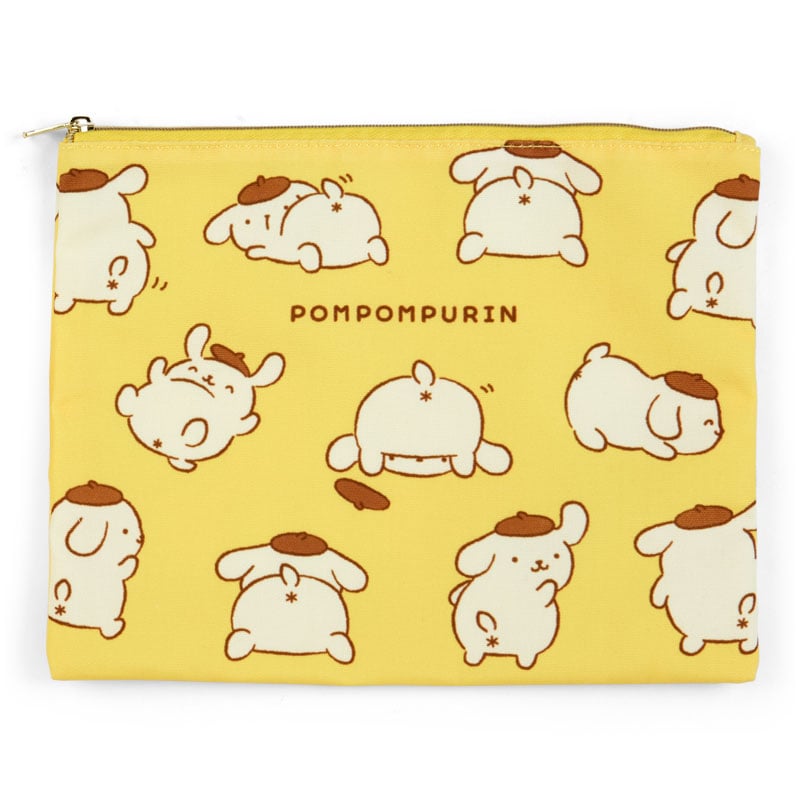 Pompompurin 2-pc Zipper Pouch Set (Oshiri Puri Puri Purin Series) Cheap Good Selling