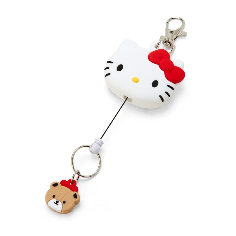 Hello Kitty Bestie Face Badge Reel Official Site