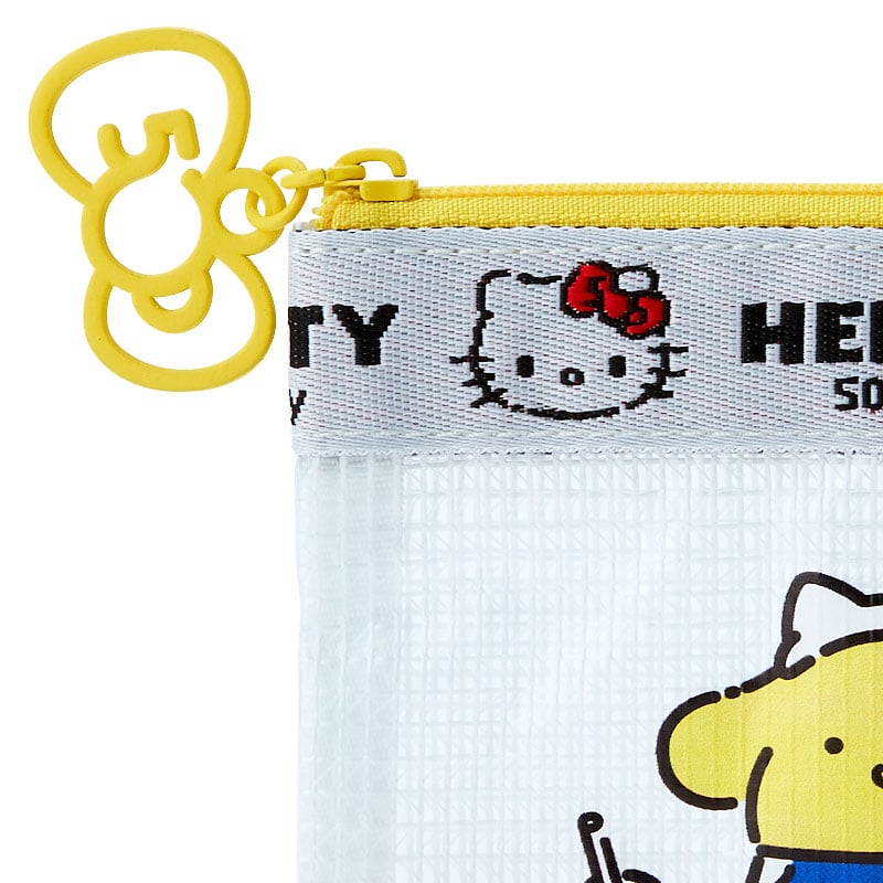 Pompompurin Mini Flat Pouch (Hello, Everyone! Series) Comfortable