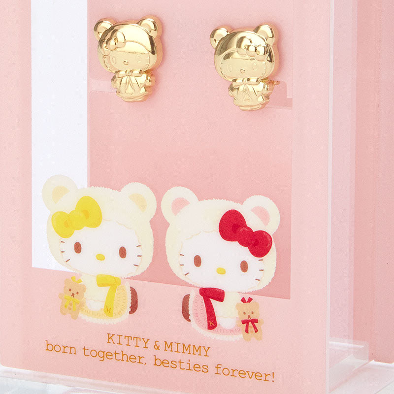 Hello Kitty Stud Earrings (Happy Birthday Cape Series 2022) Clearance High Quality