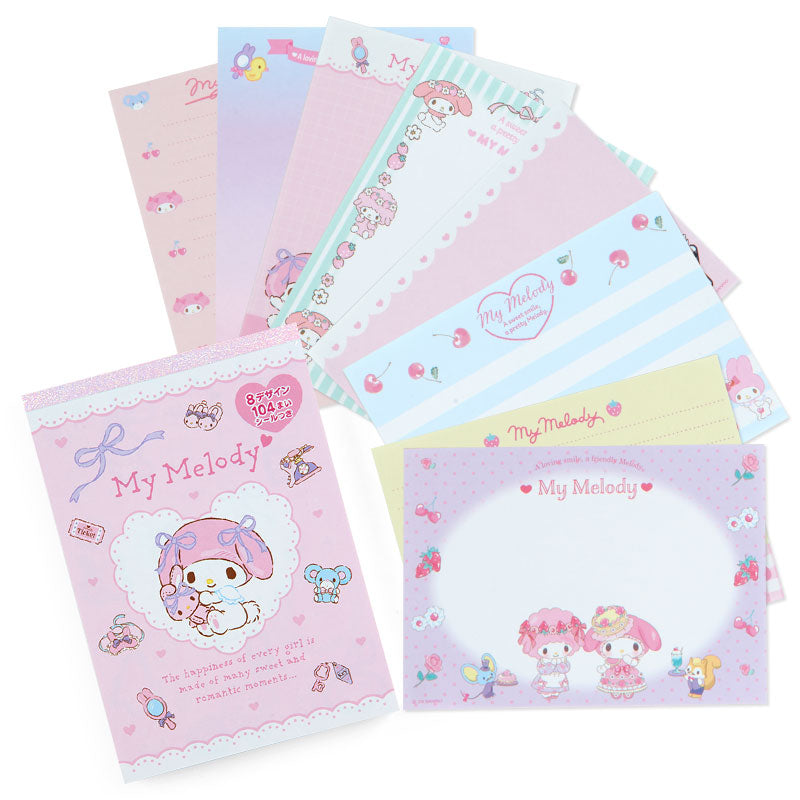 My Melody Memo Pad & Sticker Set Free Shipping Fake