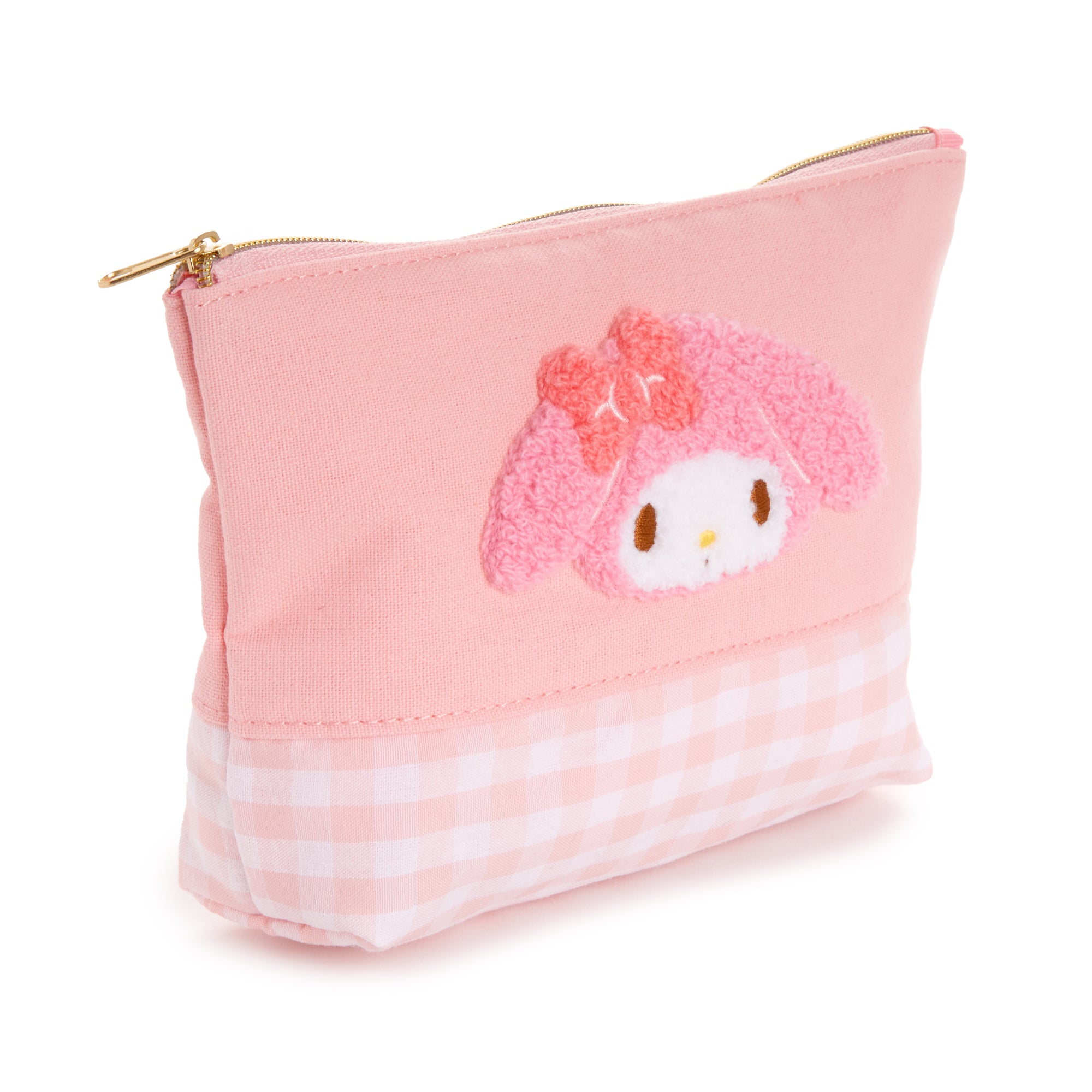 My Melody Chenille Gingham Zipper Pouch Sale View