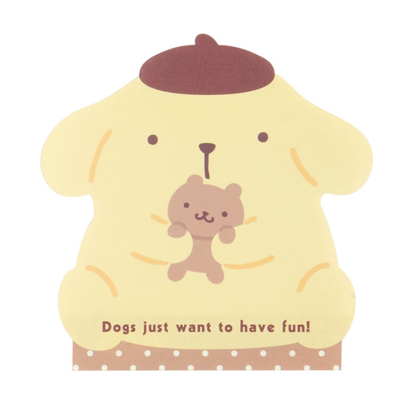 Pompompurin Die-cut Memo Pad (Expressions) Free Shipping Sale Online