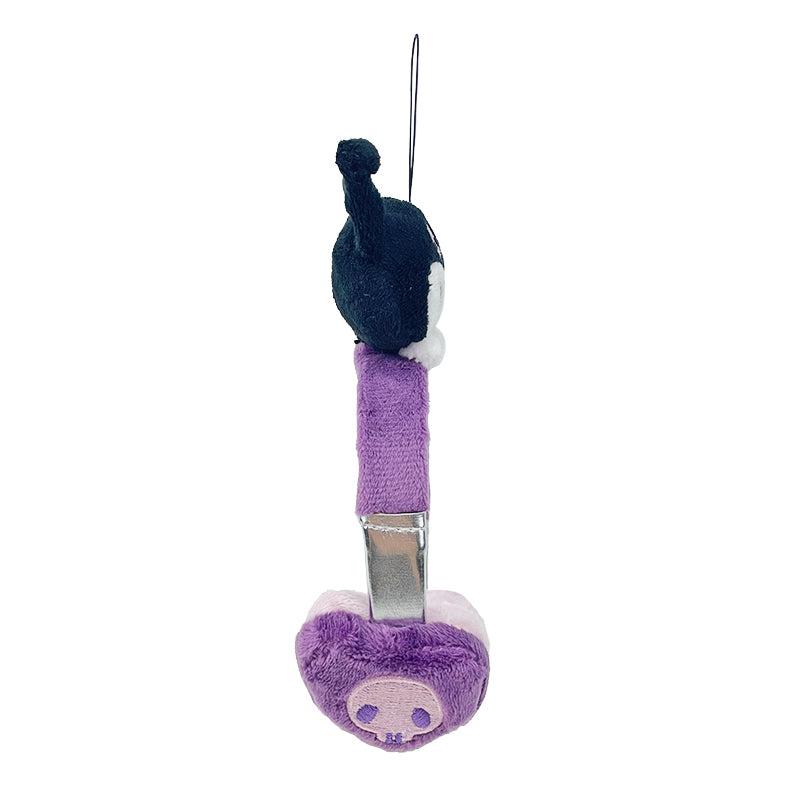 Kuromi Plush Headphones Bag Charm Pay With Paypal Cheap Online