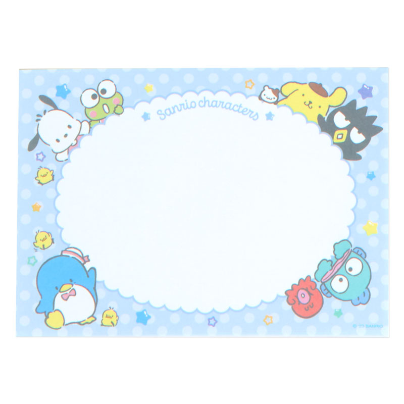 Sanrio Characters Memo Pad & Sticker Set Real Sale Online