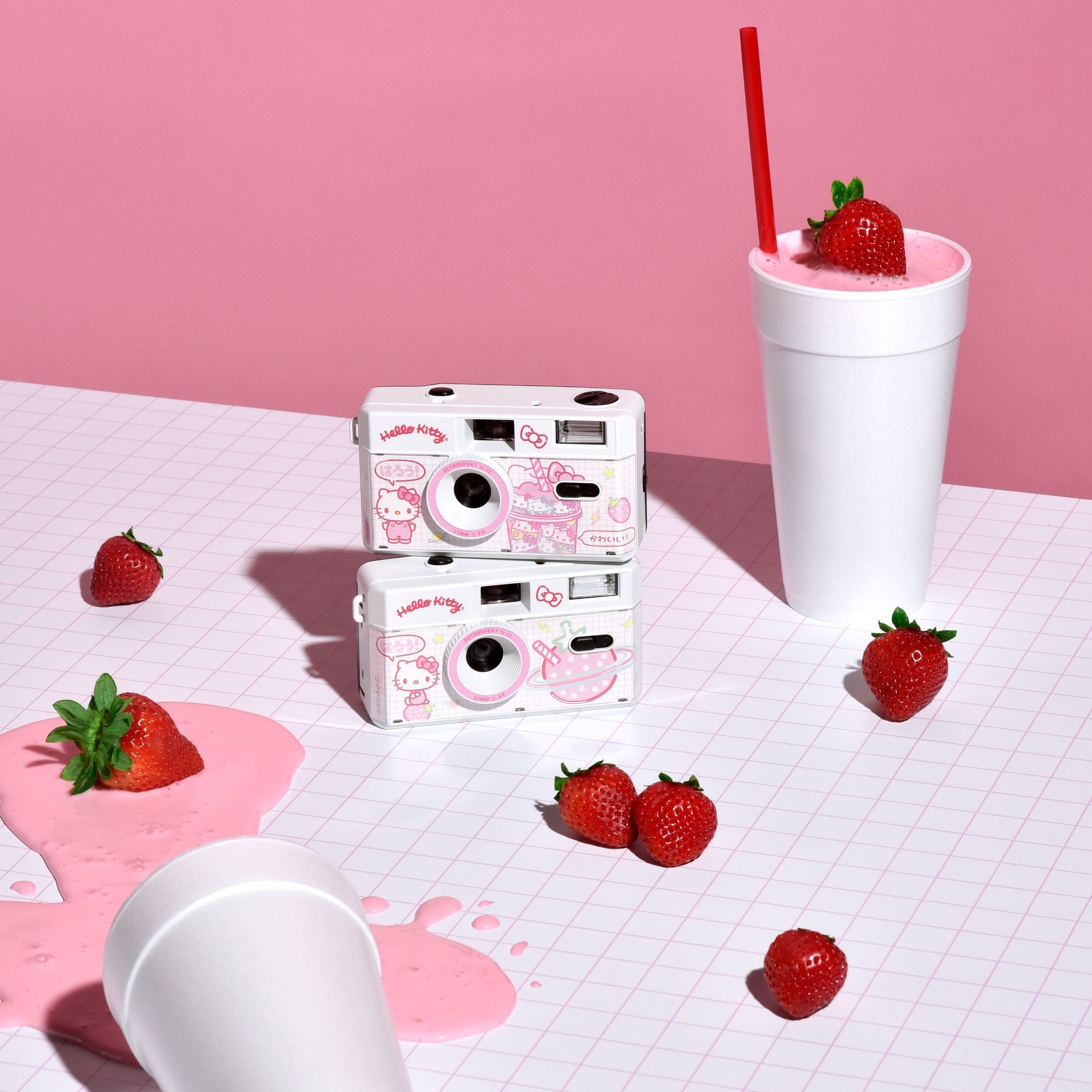 Hello Kitty Strawberry Planet 35mm Camera Find Great For Sale