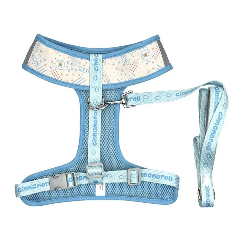 Cinnamoroll Small Pet Harness with Leash (Sanrio Pet Collection) Clearance Pirce Sale
