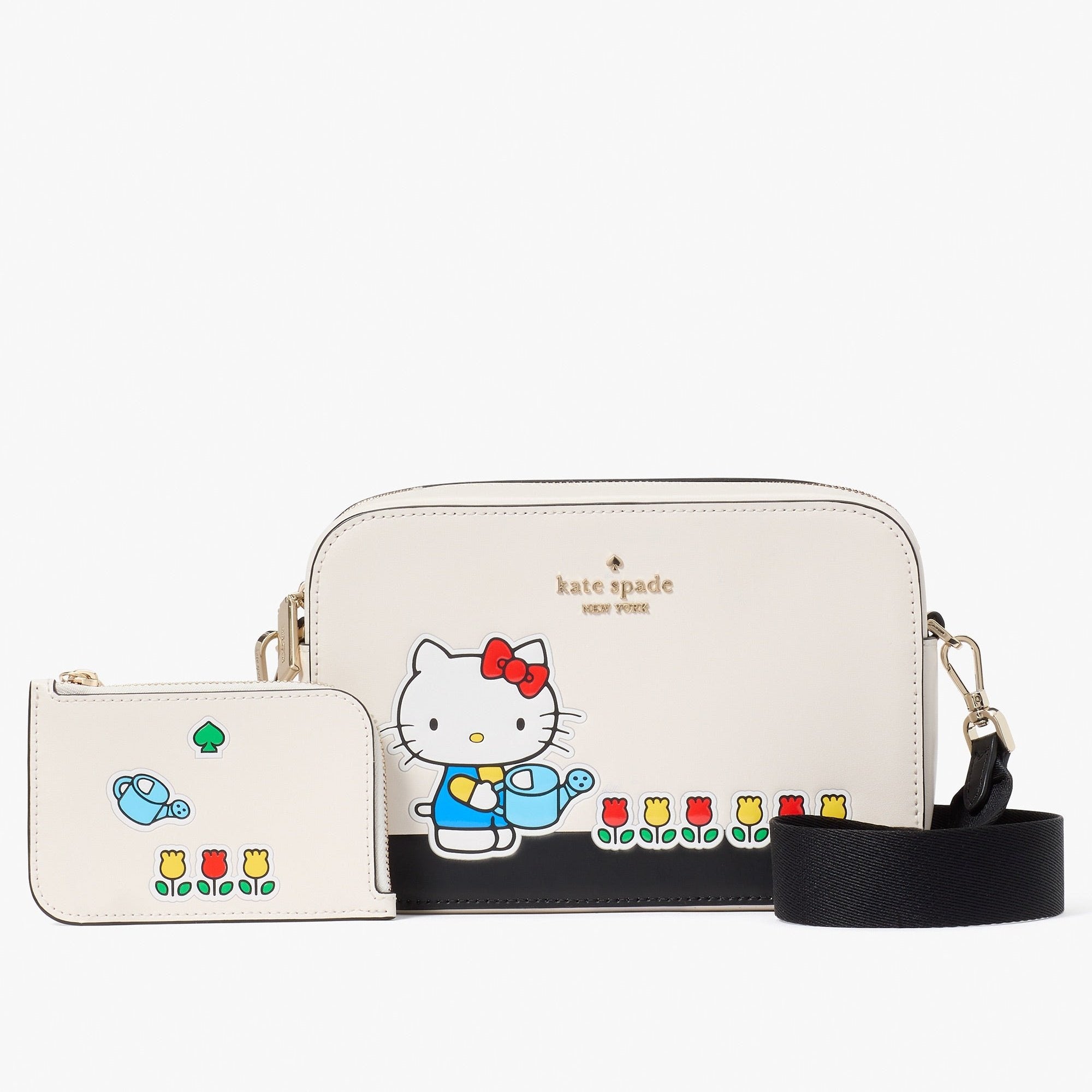 Hello Kitty x Kate Spade New York Mini Camera Bag Outlet Cheap Pice