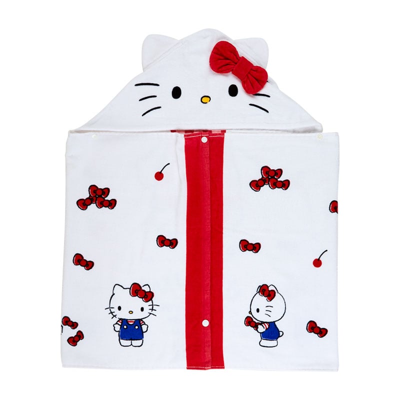 Hello Kitty Cherry Kids Hooded Towel Cheap Perfect