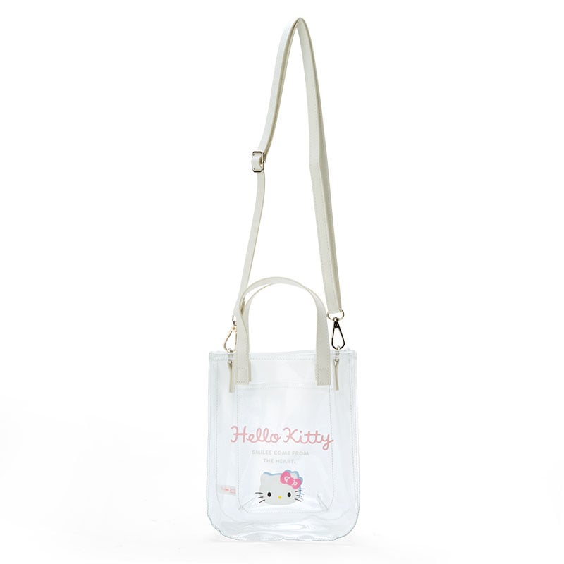 Hello Kitty Clear 2-Way Mini Tote Release Dates Sale Online