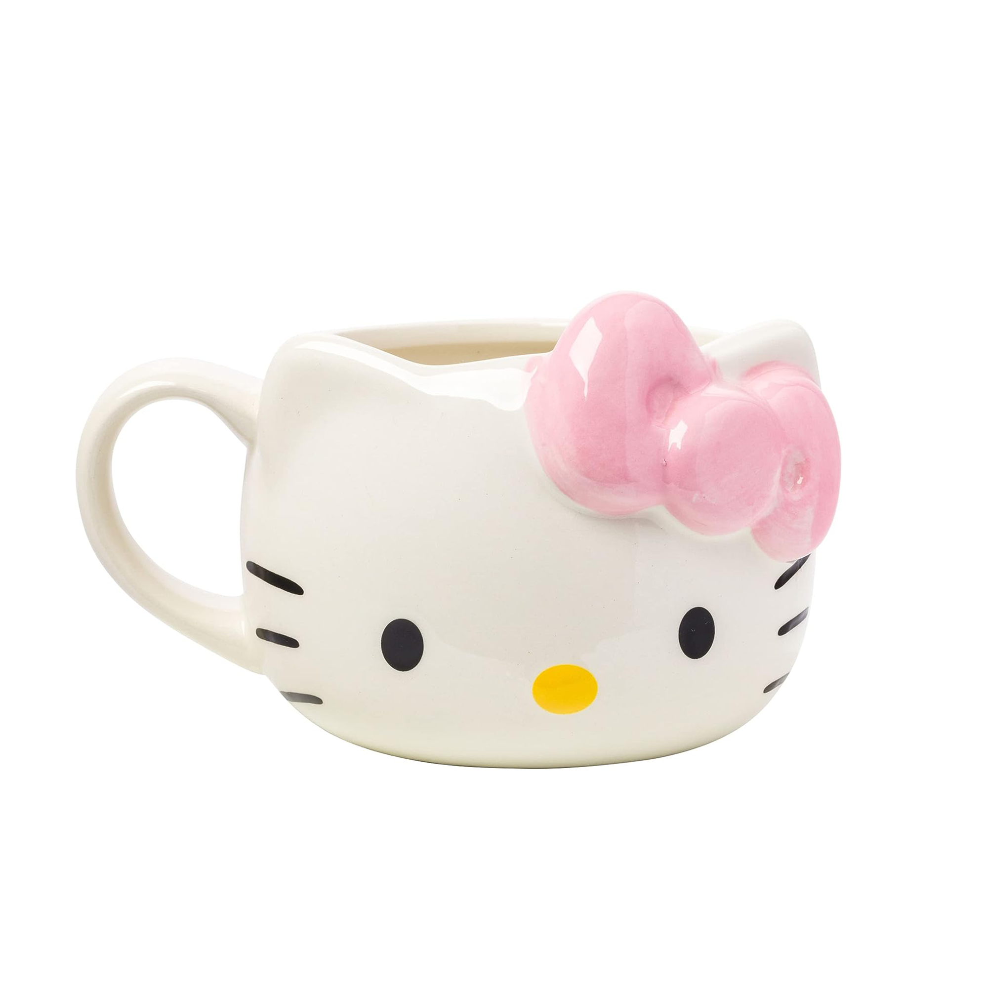 Hello Kitty Face Sculpted Mug (Pink) Clearance 100% Guaranteed