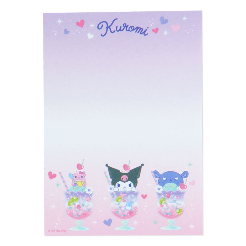 Kuromi Memo Pad & Sticker Set Nicekicks Cheap Pice
