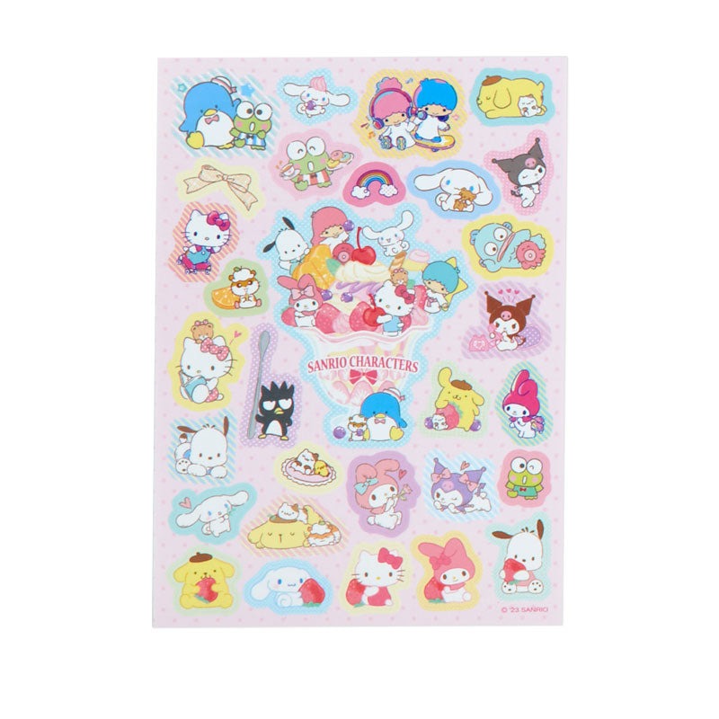 Sanrio Characters Memo Pad & Sticker Set Real Sale Online
