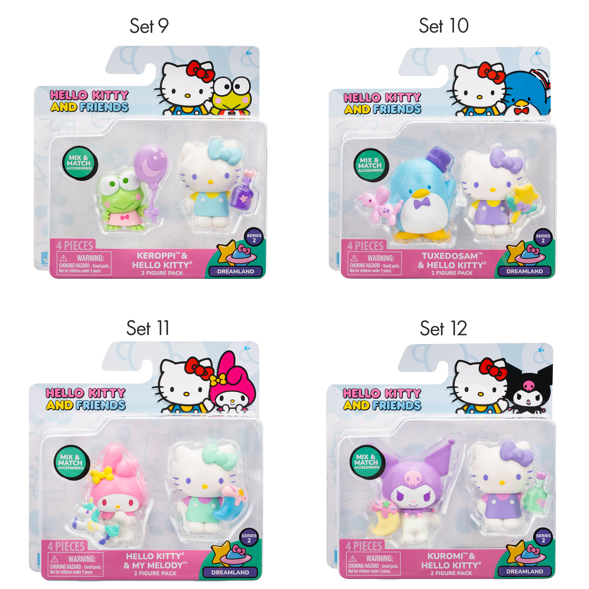 Hello Kitty and Friends 2-pc Figure Pack (Series 2: Dreamland) Countdown Package Cheap Online