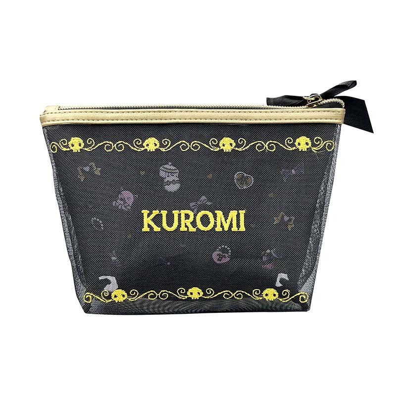 Kuromi Mesh Zipper Pouch (Fancy Ribbons Series) Real For Sale