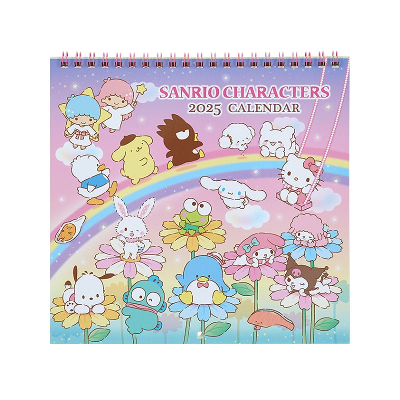 Sanrio Characters 2025 Wall Calendar Cheap Sale 100% Original