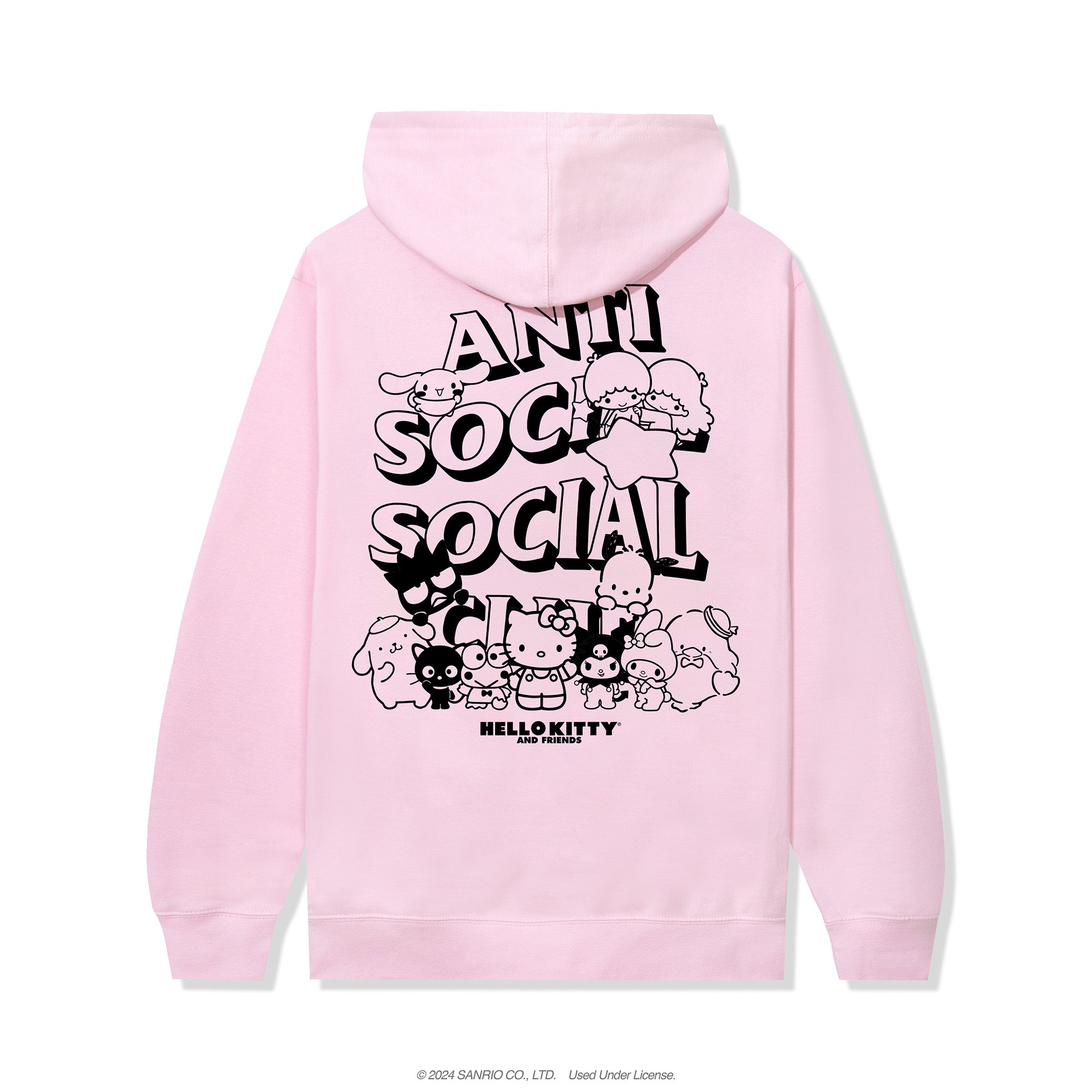 ASSC x Hello Kitty and Friends Weird Hoodie (Pink) Discount 2025 Unisex
