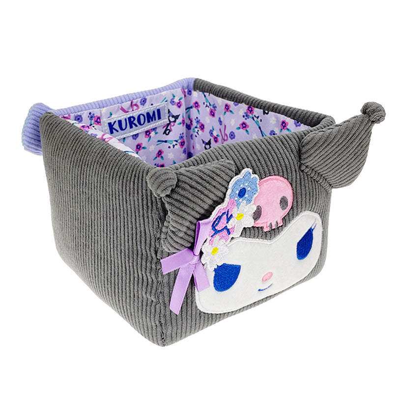 Kuromi & Baku Mini Storage Bin (Charming Florals Series) Wiki For Sale