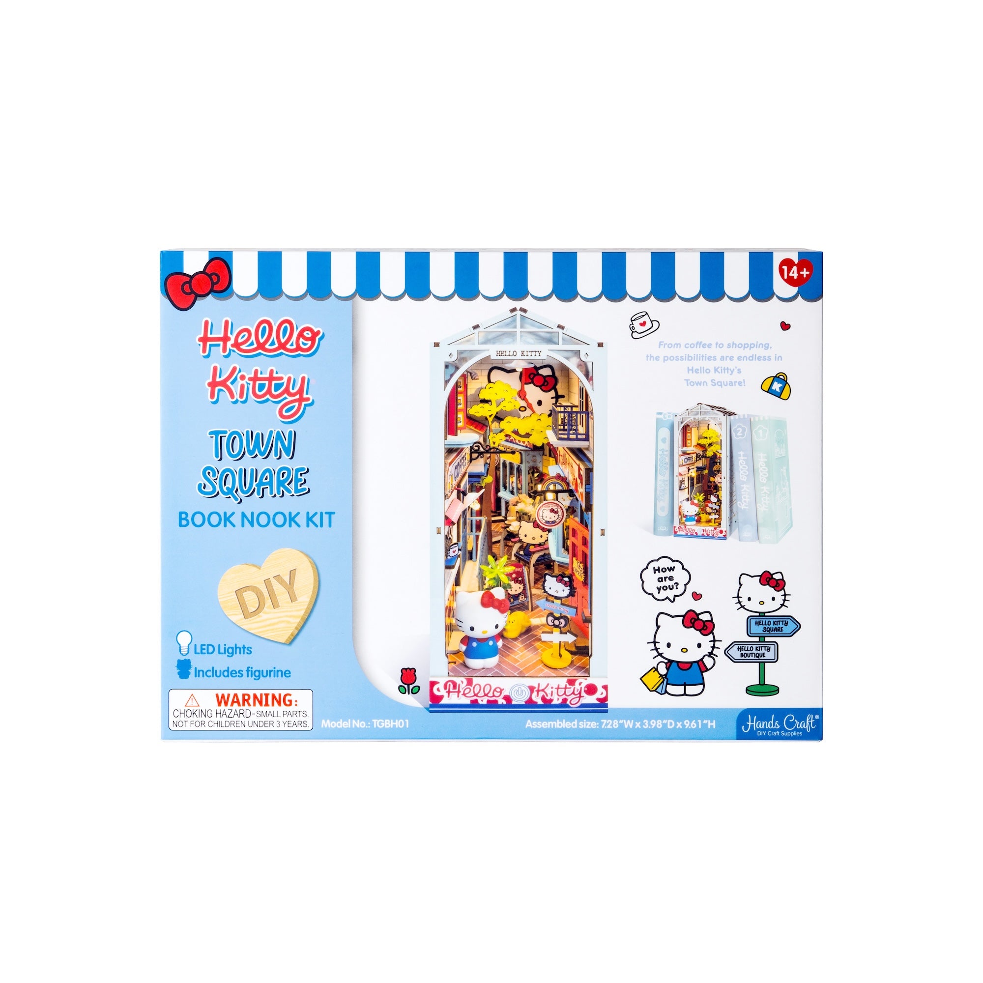 Hello Kitty Town Square DIY Book Nook Kit Buy Cheap Sast