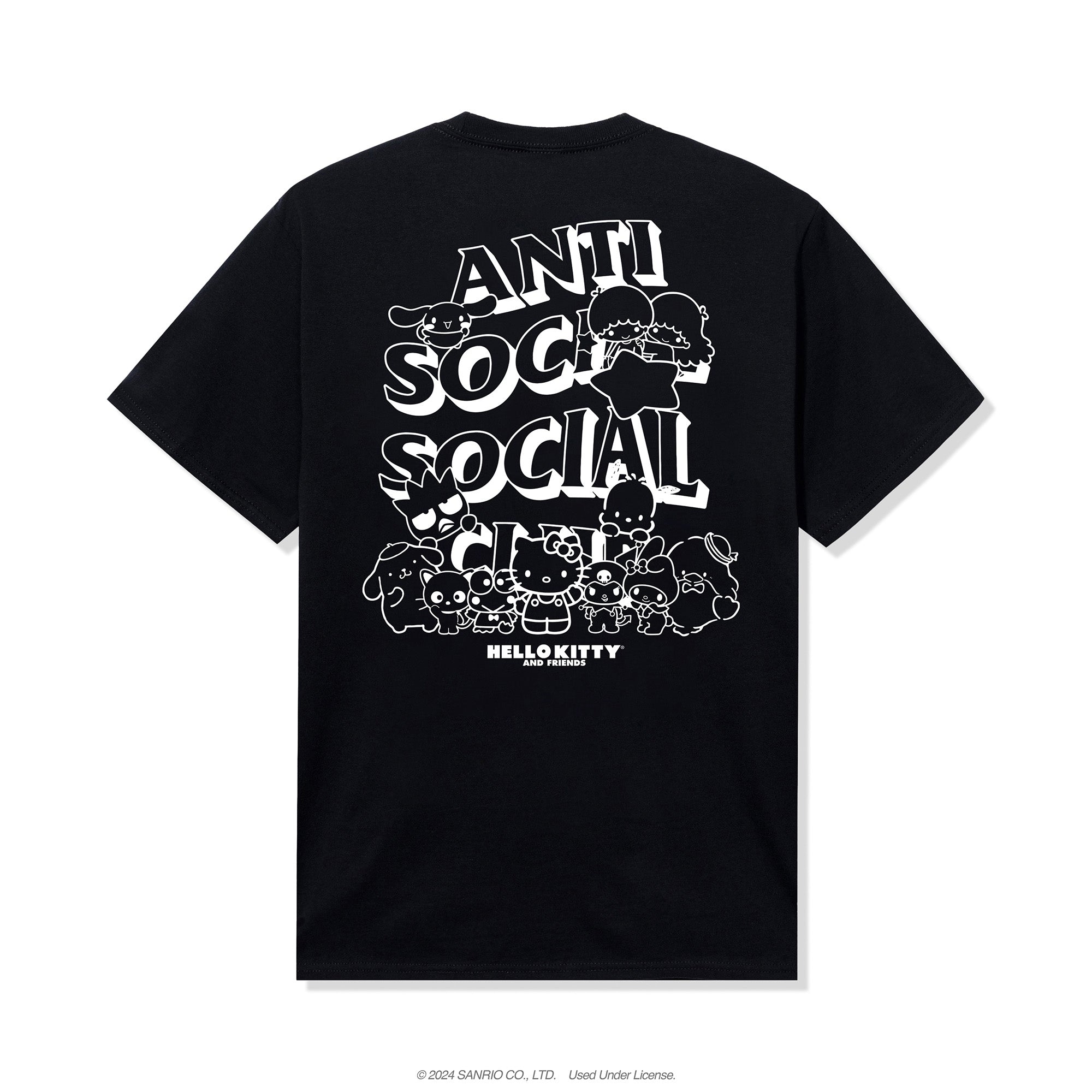 ASSC x Hello Kitty and Friends Weird Tee (Black) Fast Delivery Cheap Online